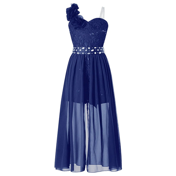 Vestido Longo Infantil Letícia