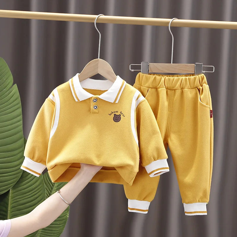 Conjunto de Moletom Infantil Roberto