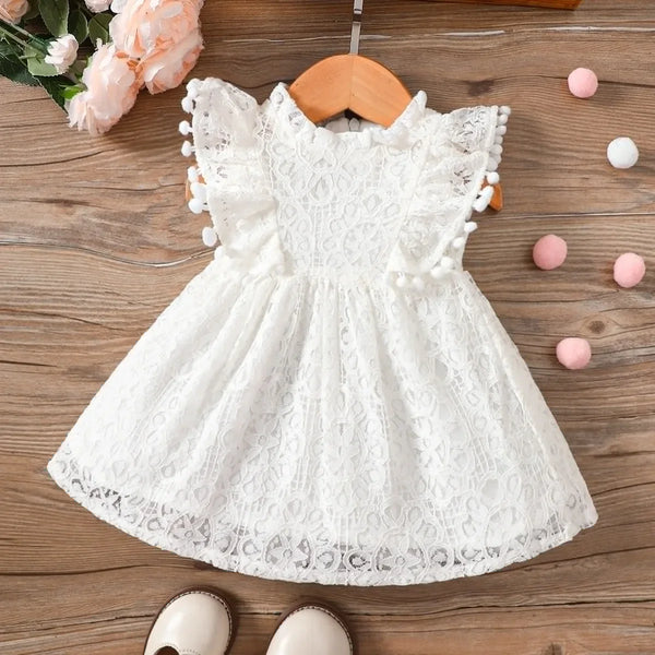 Vestido de Batizado Bebe Evelyn