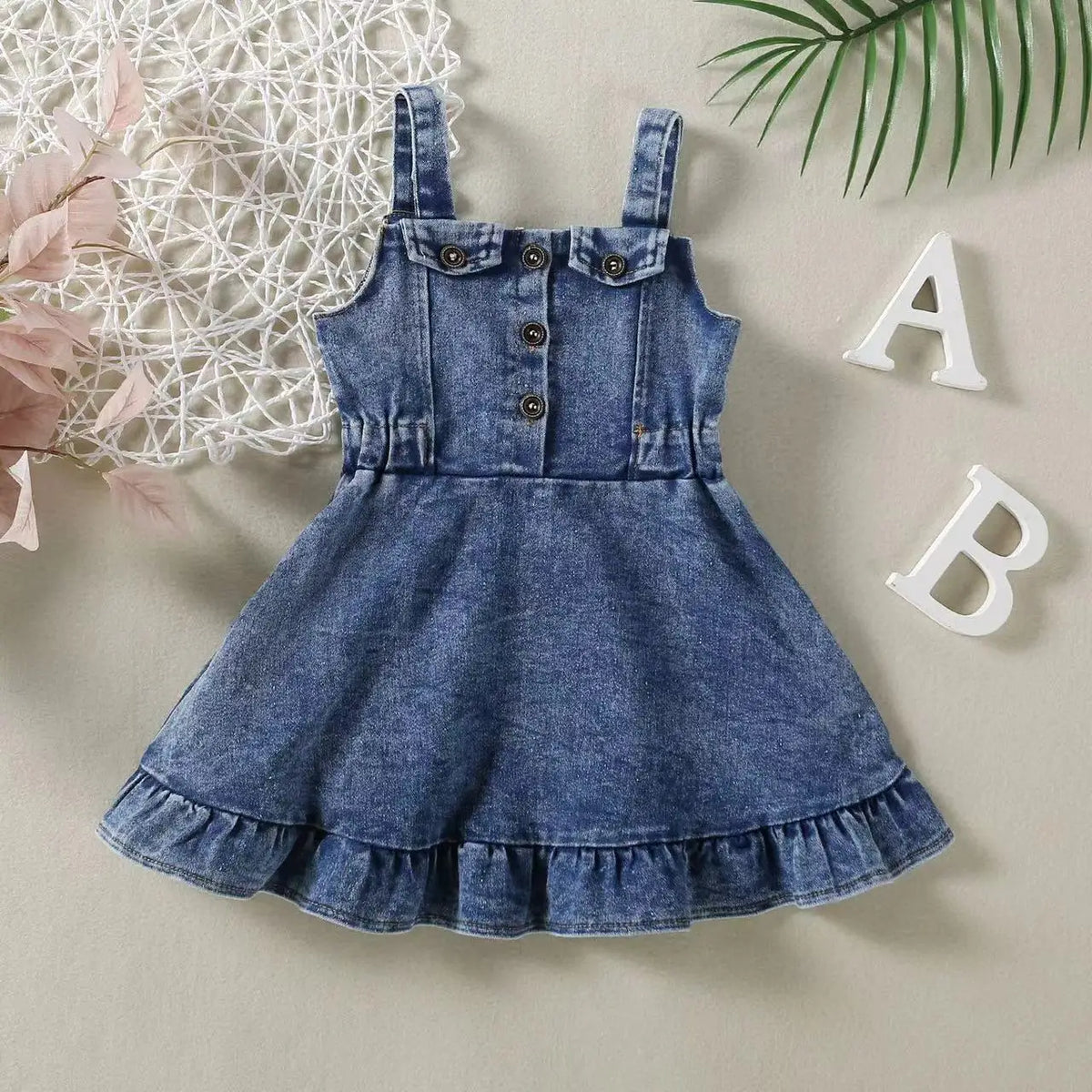 Vestido Bebe Jeans Amora