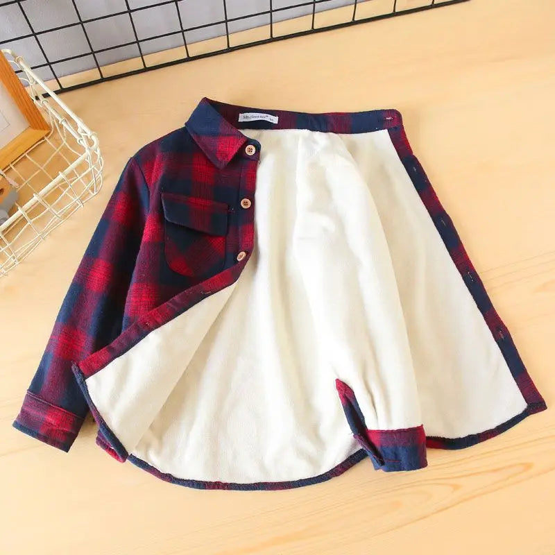 Blusa Xadrez Infantil Harley