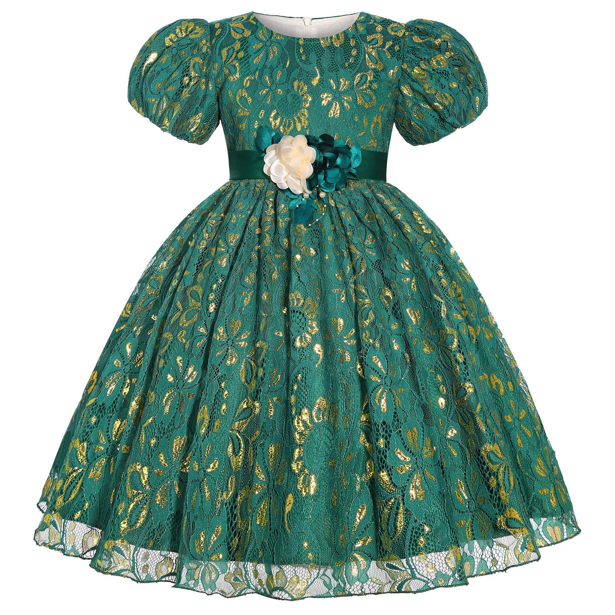 Vestido de Festa Infantil Solene