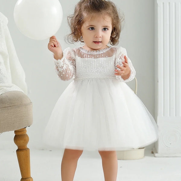 Vestido de Batizado Bebe Emma