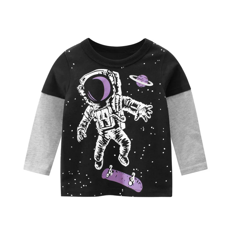 Camisa Infantil Manga Longa Daniel