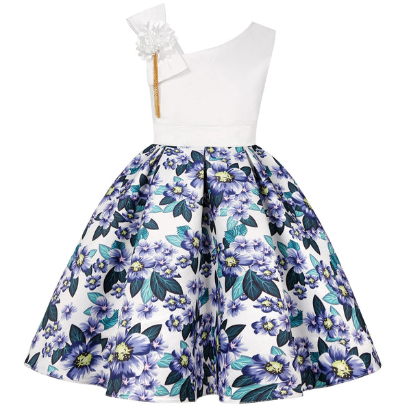 Vestido de Festa Infantil Solene