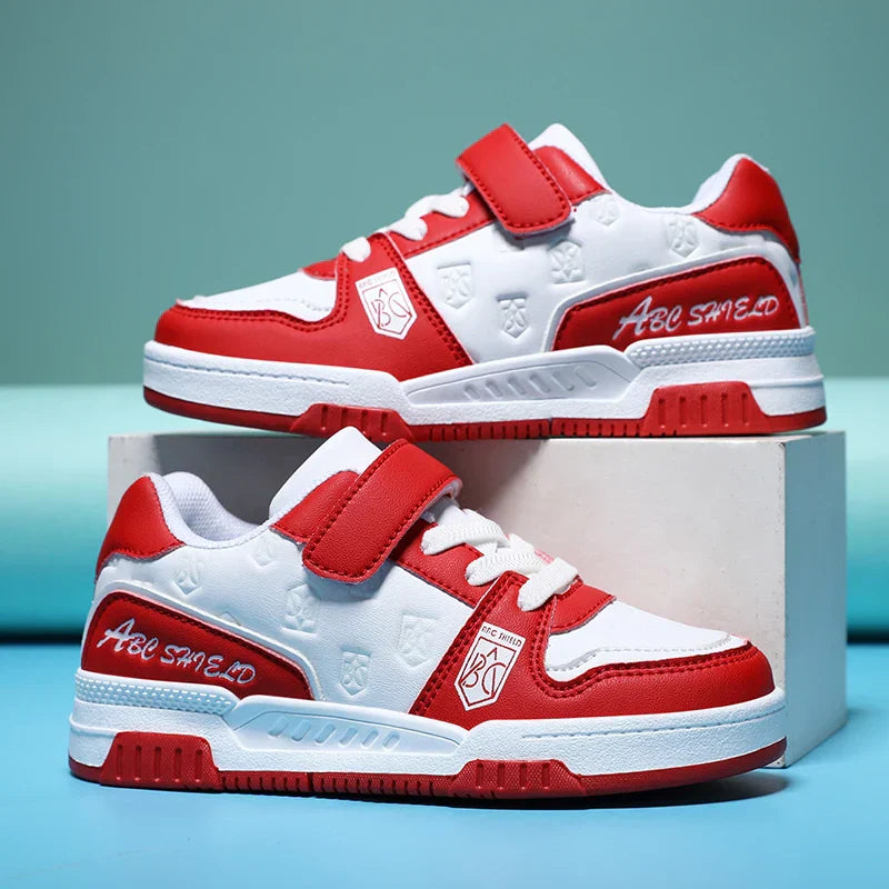Tênis Infantil Masculino Casual Urbano com Velcro e Cadarço