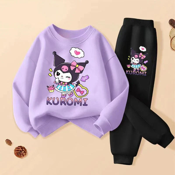 Conjunto Moletom Infantil Feminino Fiorella