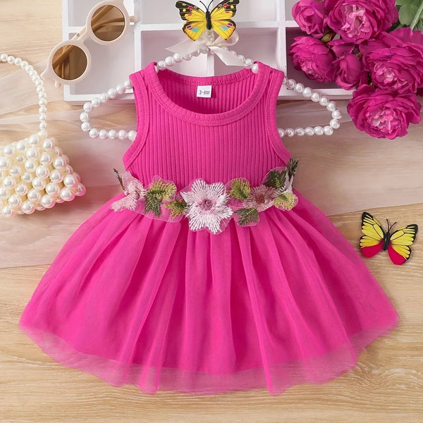 Vestido Recem Nascido Orquídea