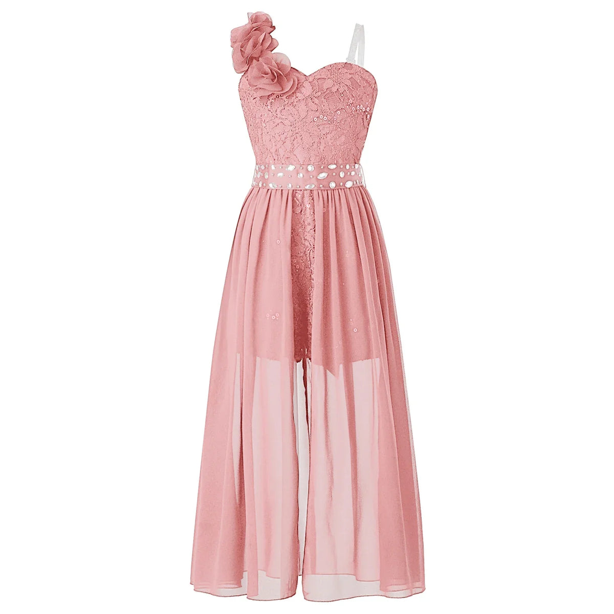 Vestido Longo Infantil Letícia