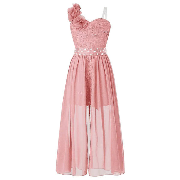 Vestido Longo Infantil Letícia