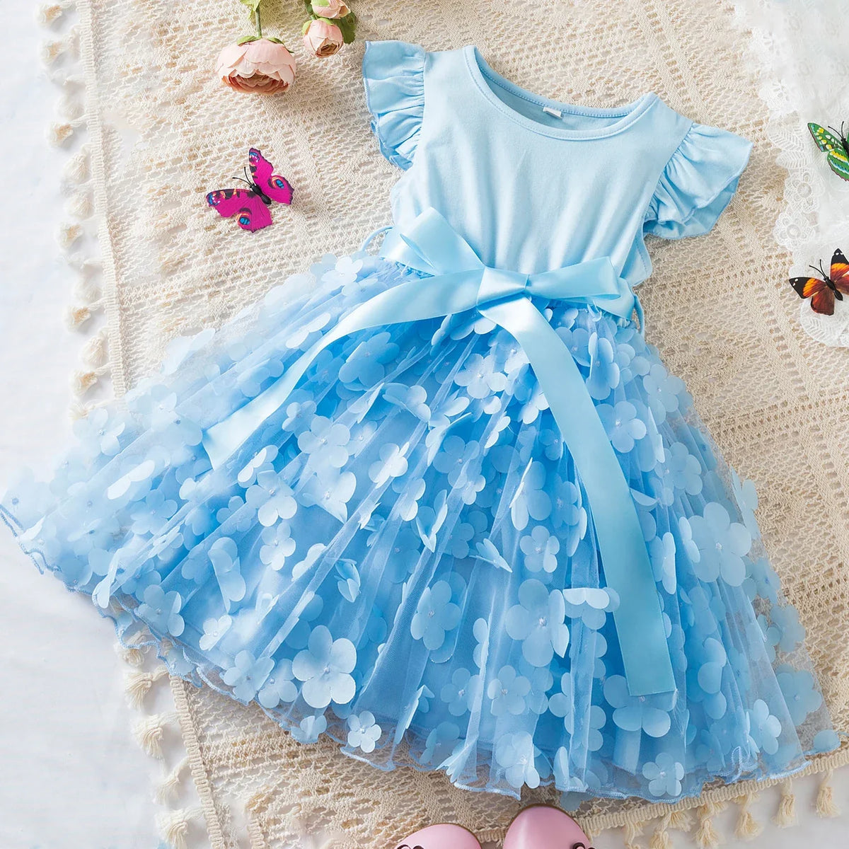 Vestido de Festa Infantil Lumi