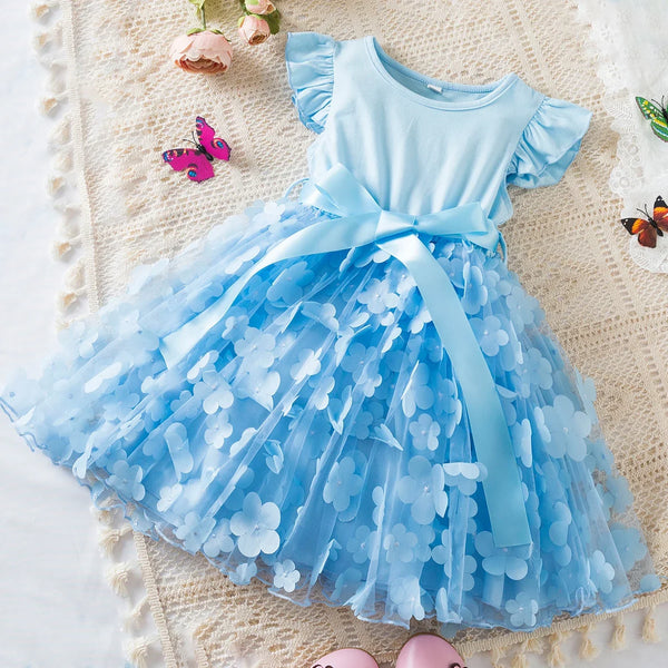 Vestido de Festa Infantil Lumi