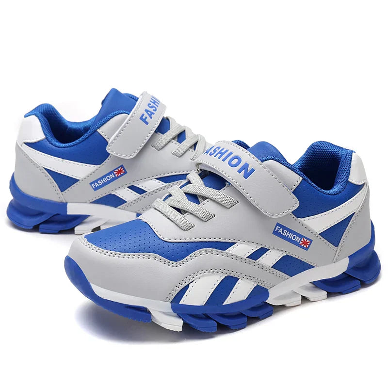 Tênis Infantil  Masculino Esportivo com Velcro e Cadarço