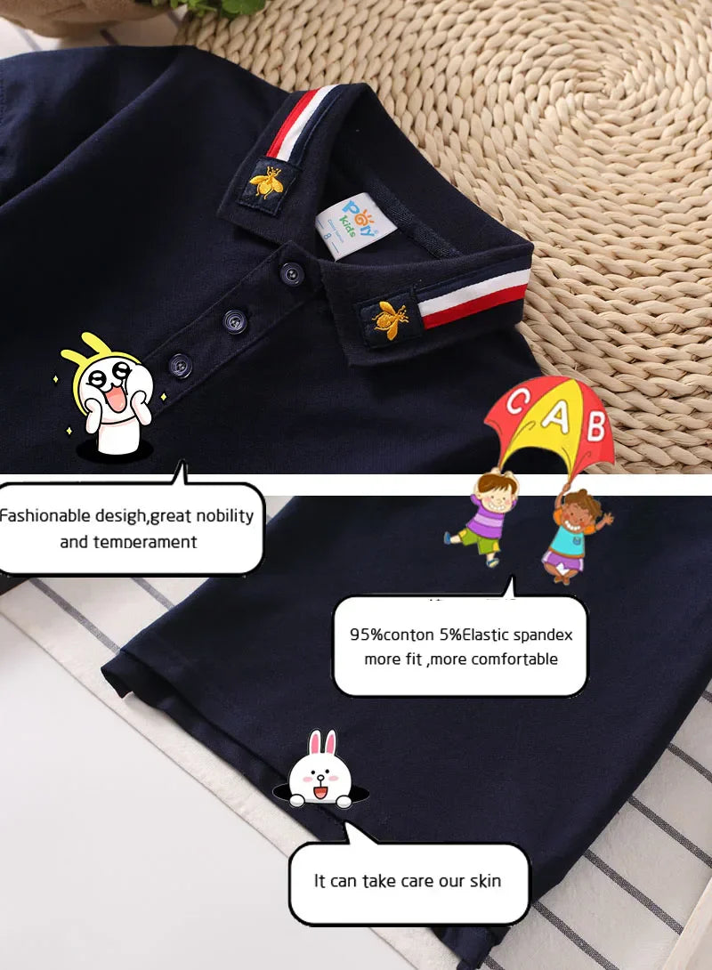 Camisa Polo Infantil Silvio