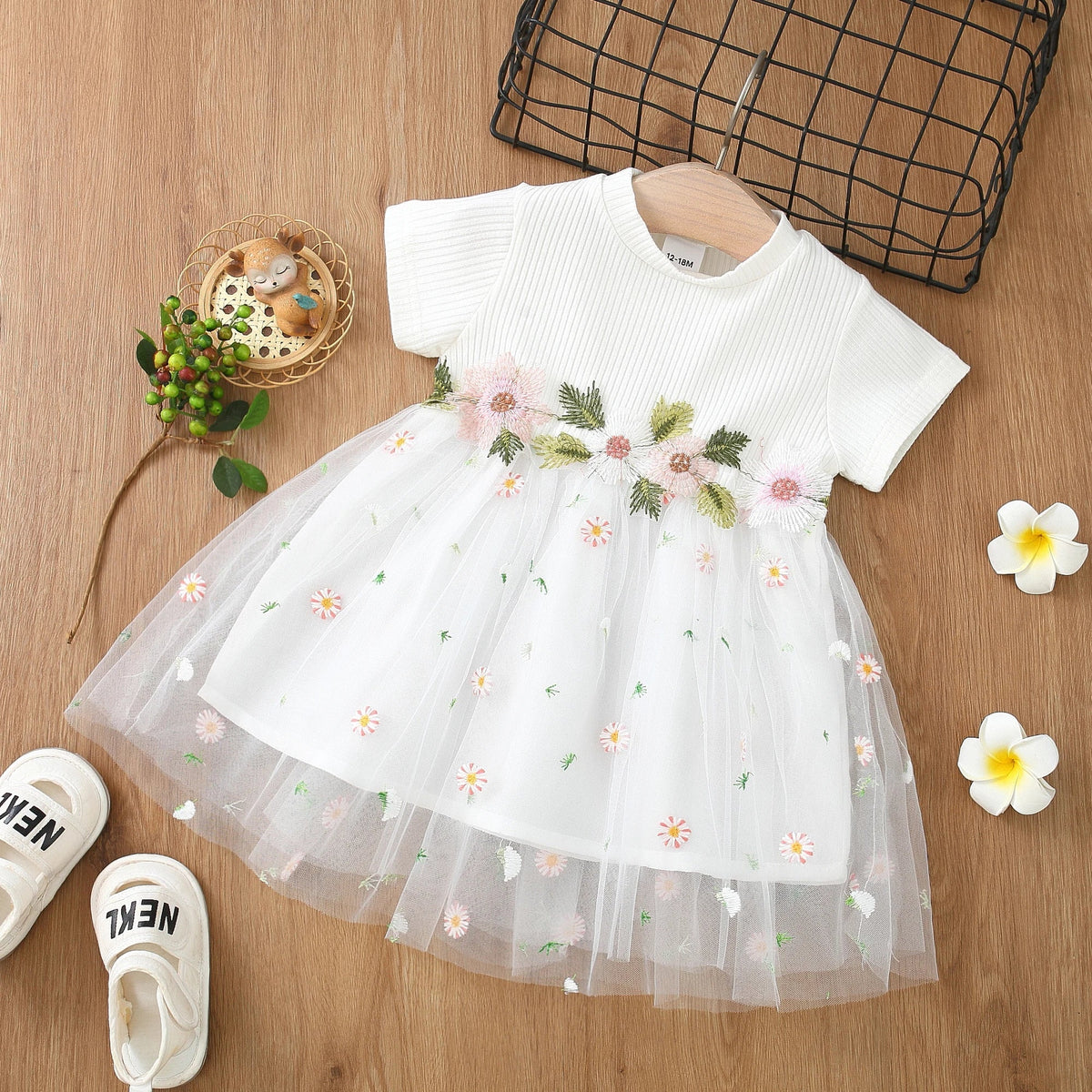Vestido de Batizado Bebe Hannah