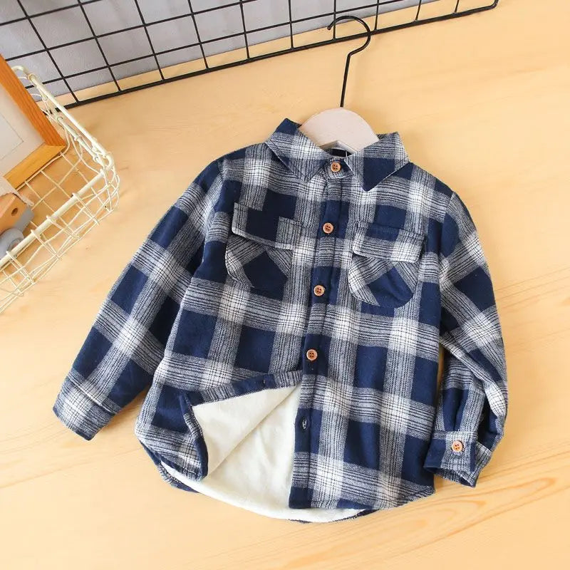 Blusa Xadrez Infantil Harley