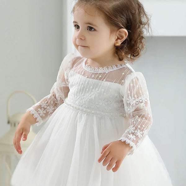 Vestido de Batizado Bebe Emma