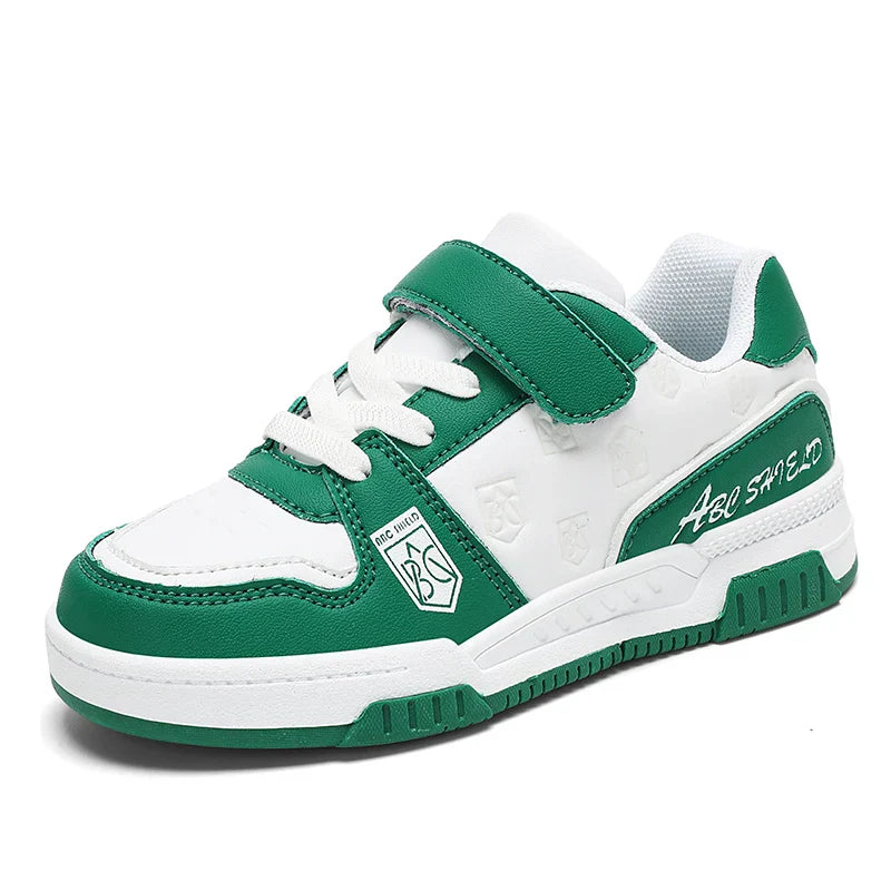 Tênis Infantil Masculino Casual Urbano com Velcro e Cadarço