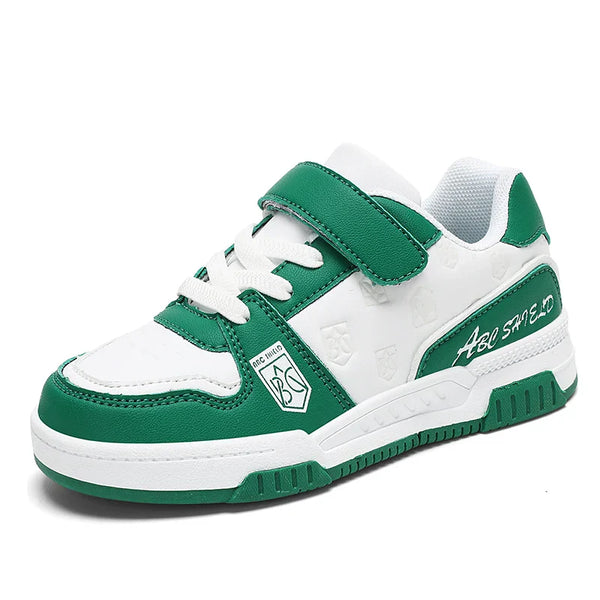 Tênis Infantil Masculino Casual Urbano com Velcro e Cadarço