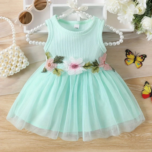 Vestido Recem Nascido Orquídea