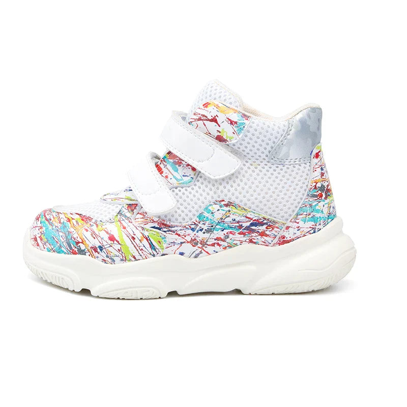 Tênis Infantil Esportivo com Velcro Menina
