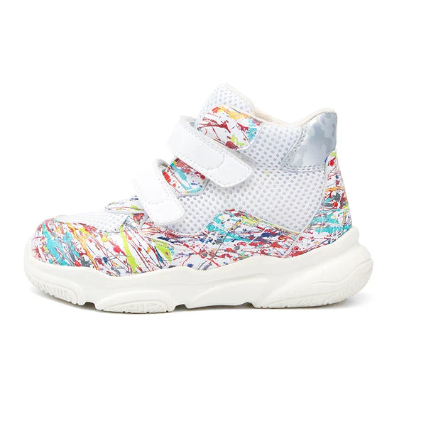 Tênis Infantil Esportivo com Velcro Menina