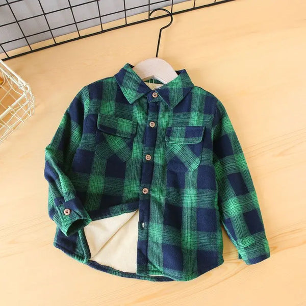 Blusa Xadrez Infantil Harley