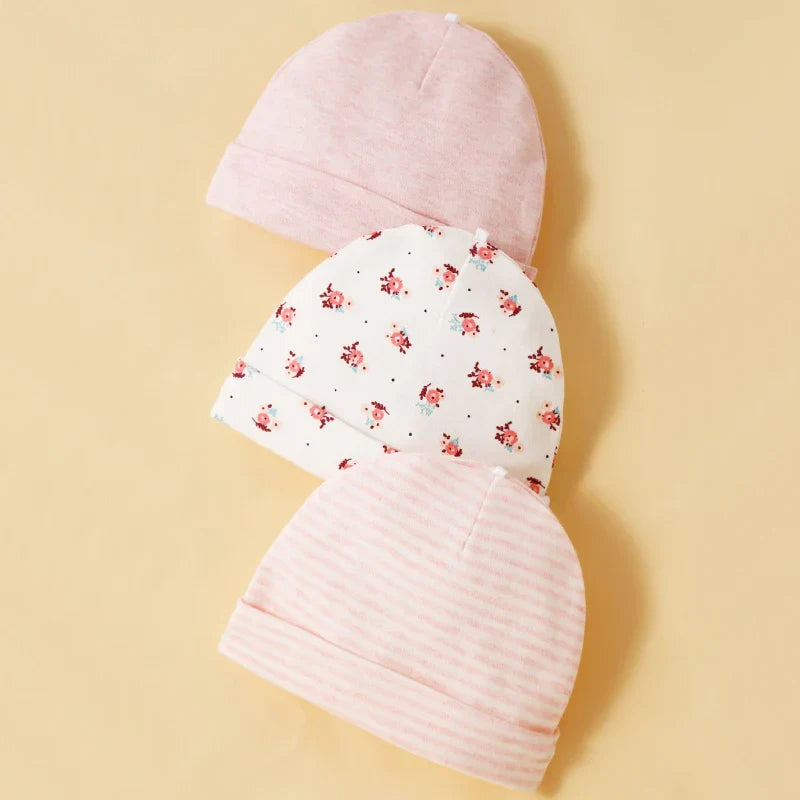 Kit Para Bebe Meia + Luva + Touca