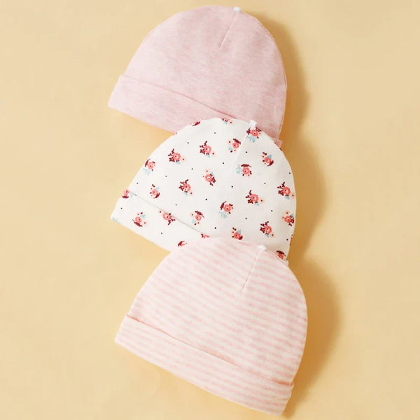 Kit Para Bebe Meia + Luva + Touca