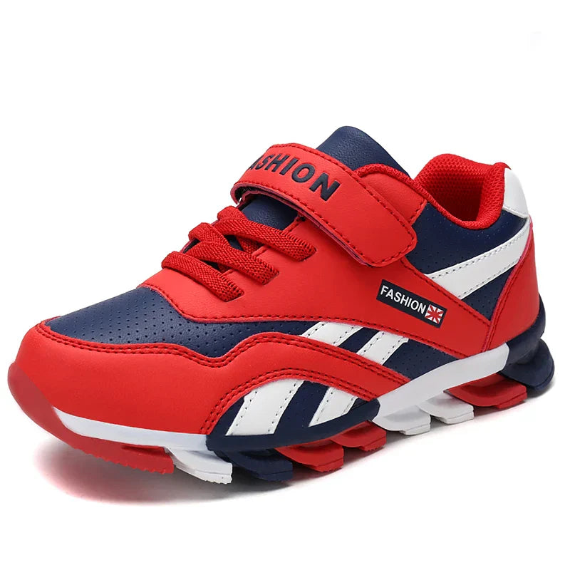 Tênis Infantil  Masculino Esportivo com Velcro e Cadarço