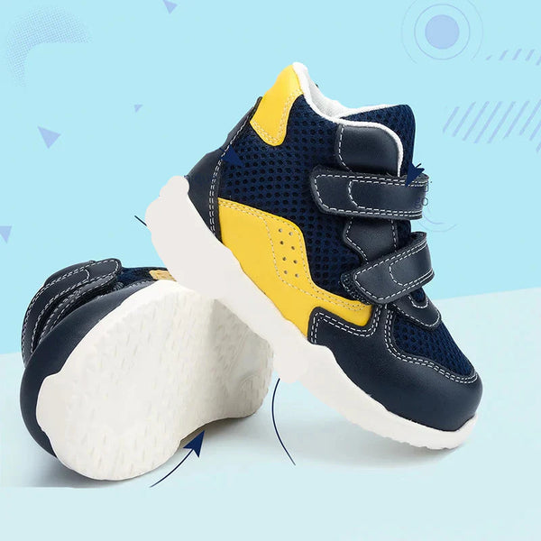 Tênis Infantil Esportivo com Velcro Menino