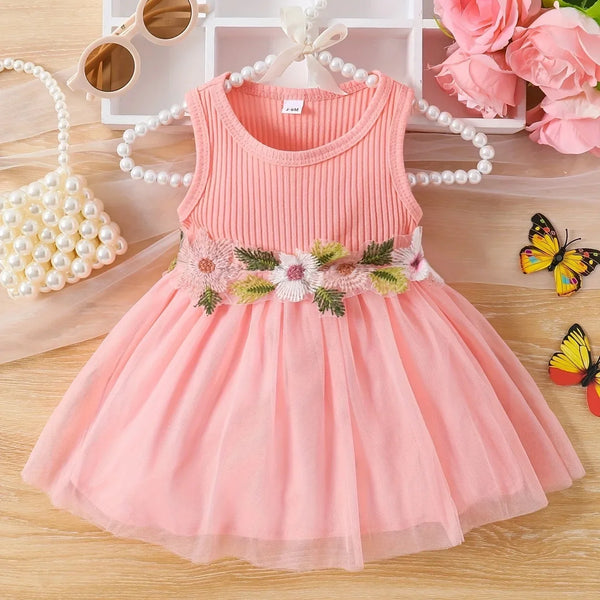Vestido Recem Nascido Orquídea