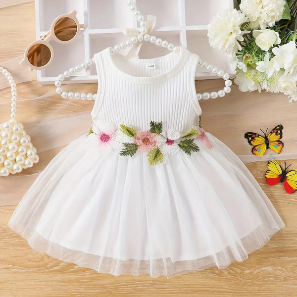 Vestido Recem Nascido Orquídea