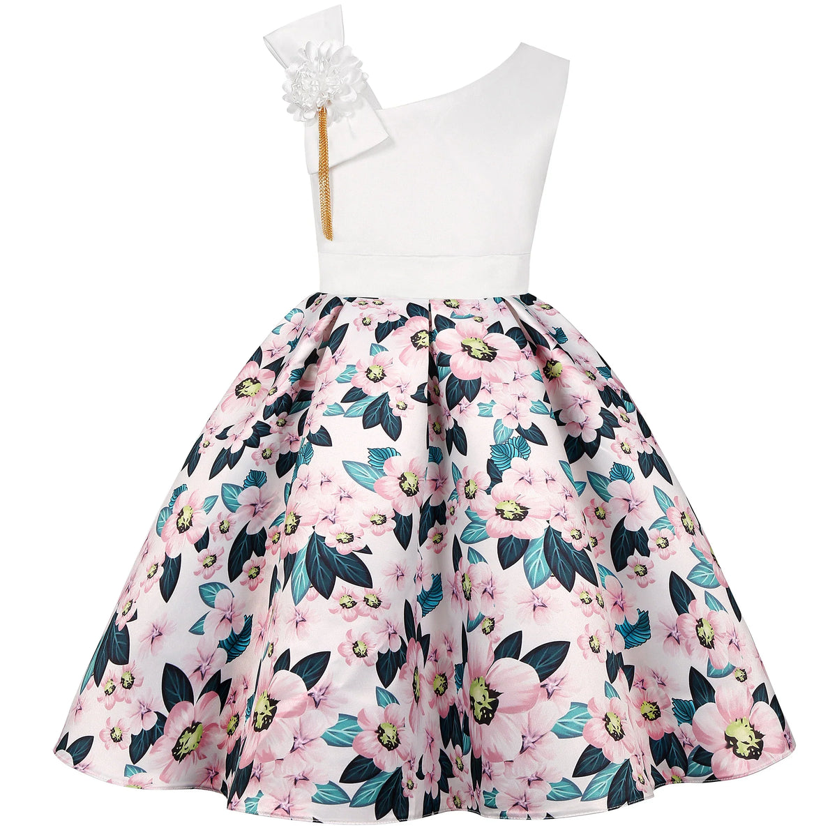 Vestido de Festa Infantil Solene