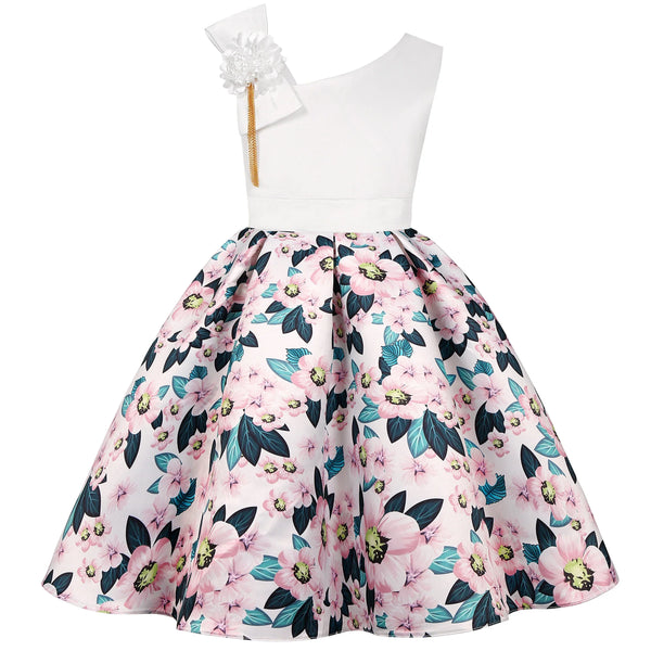 Vestido de Festa Infantil Solene