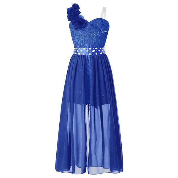Vestido Longo Infantil Letícia