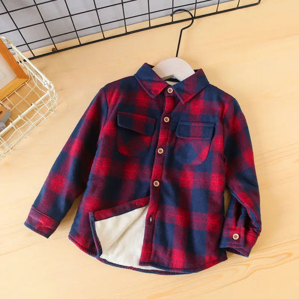 Blusa Xadrez Infantil Harley