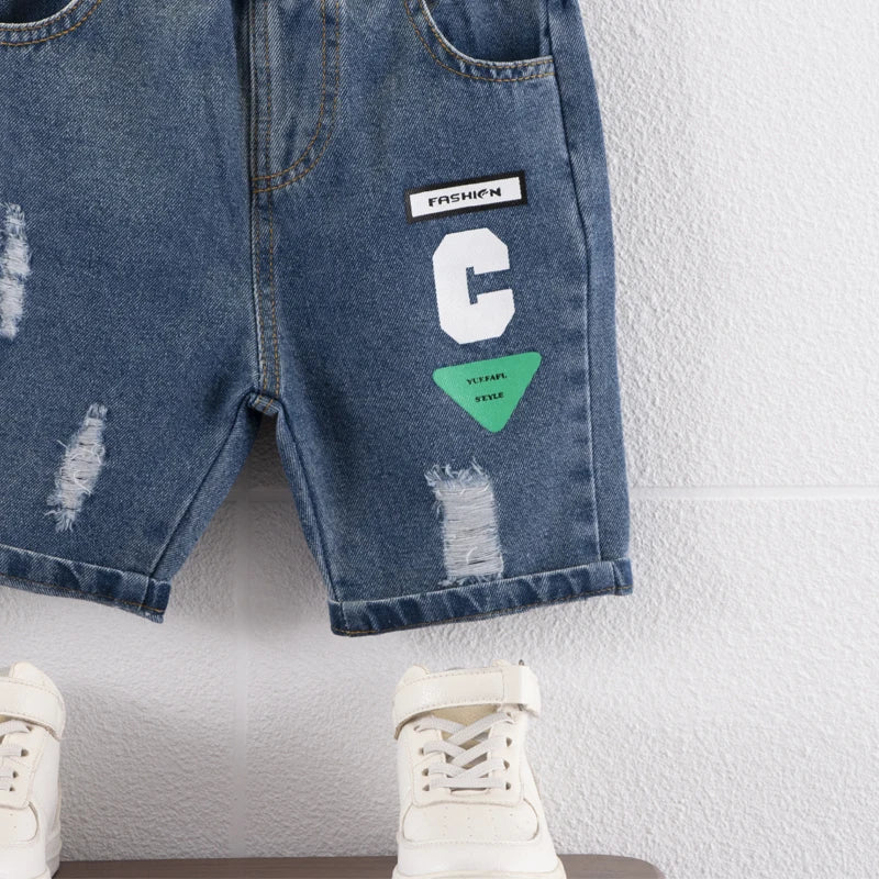 Short Jeans Infantil Luigi