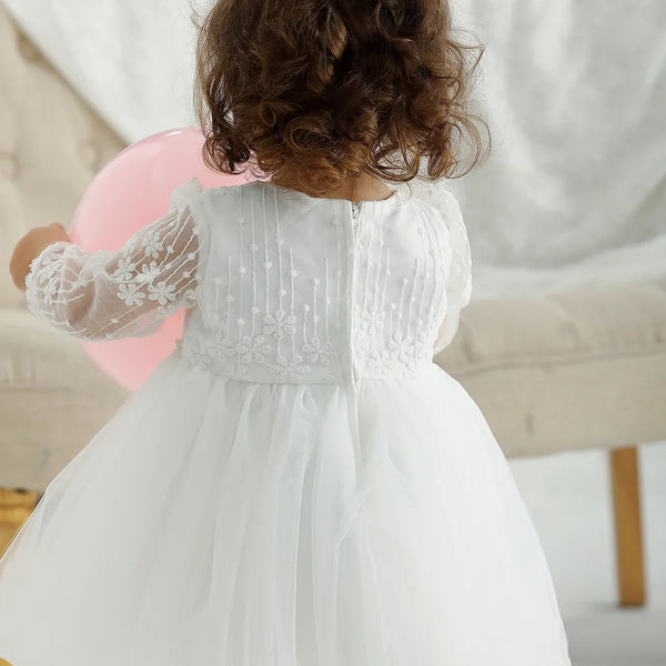 Vestido de Batizado Bebe Emma