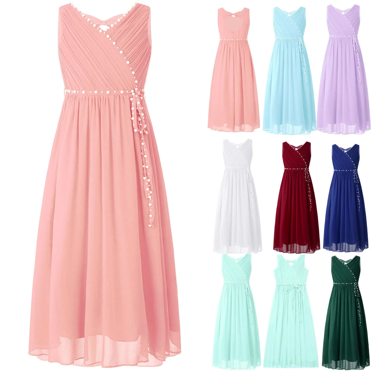 Vestido Longo Infantil Grazi