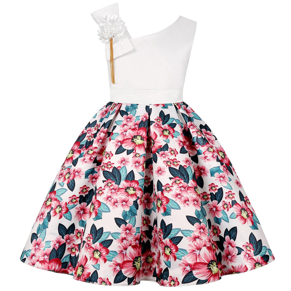 Vestido de Festa Infantil Solene