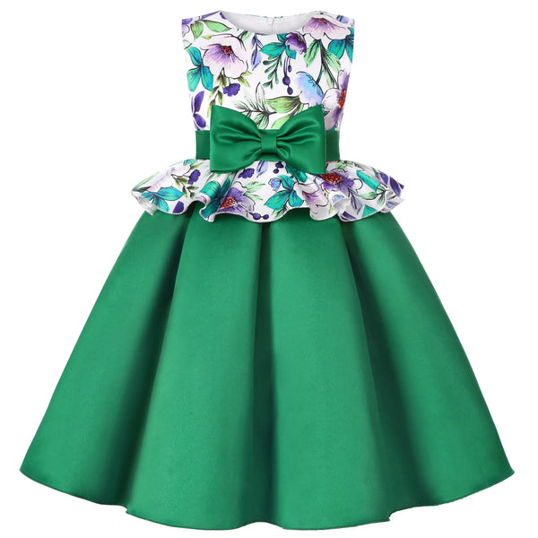 Vestido de Festa Infantil Solene
