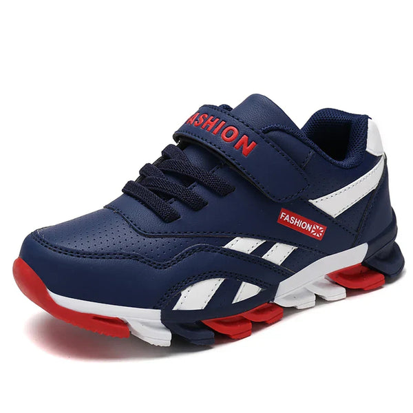 Tênis Infantil  Masculino Esportivo com Velcro e Cadarço