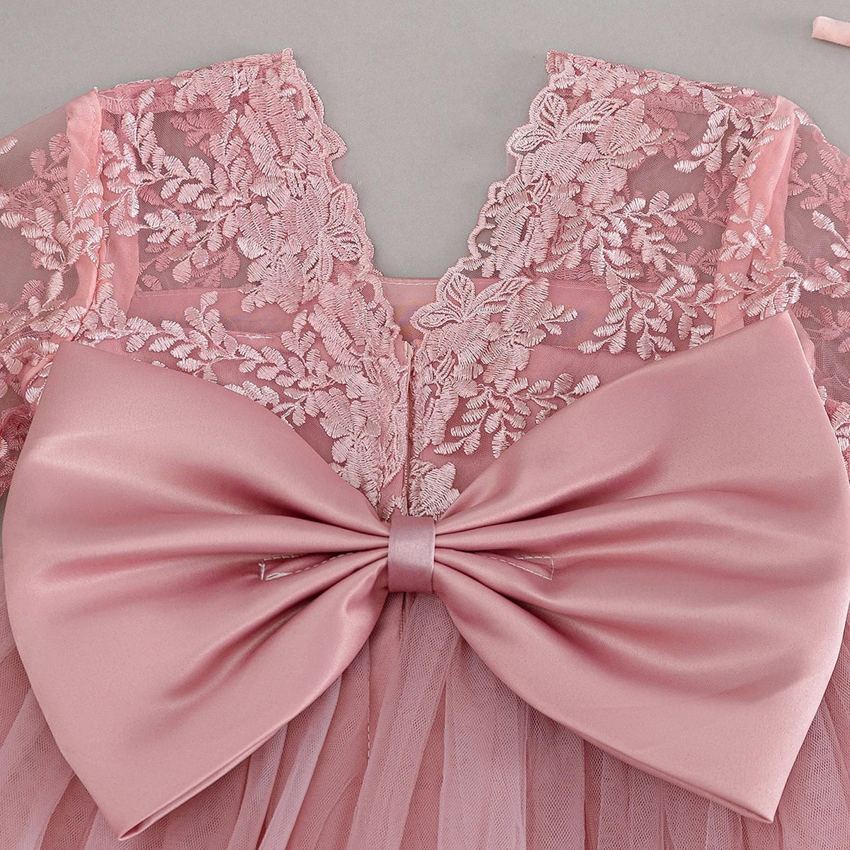 Vestido Bebe Rosa Larah
